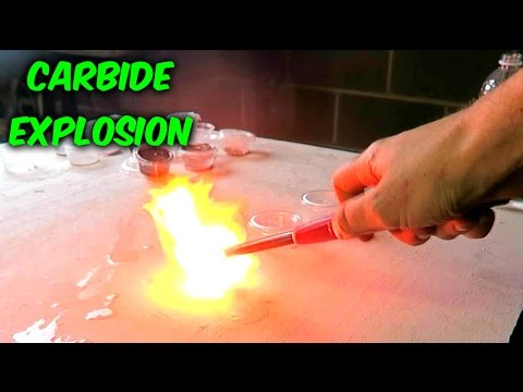 Calcium Carbide - Science Experiment - UCe_vXdMrHHseZ_esYUskSBw