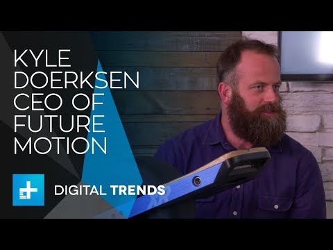 Kyle Doerksen, CEO of Future Motion, talks Onewheel+ XR - Interview at CES 2018 - UC8wXC0ZCfGt3HaVLy_fdTQw