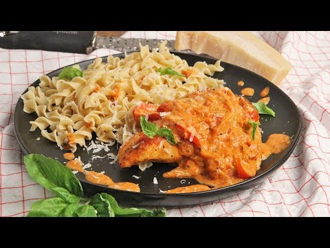 Chicken with Creamy Parmesan Sauce Recipe | Episode 1247 - UCNbngWUqL2eqRw12yAwcICg