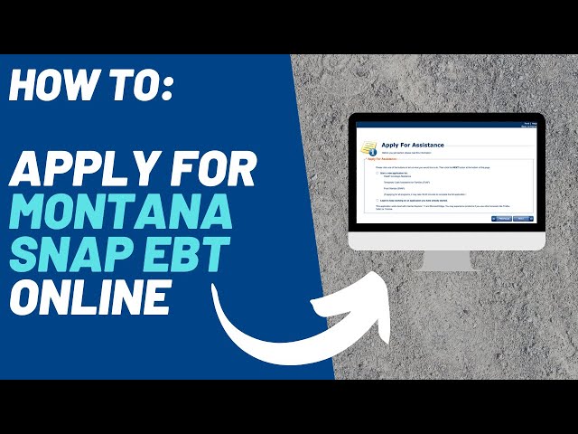 How To Apply For Food Stamps In Montana?