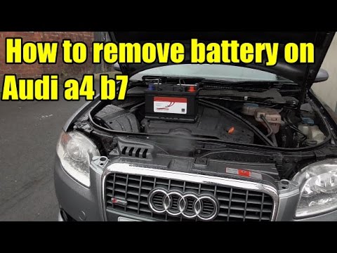 Hoe Vervang Je De Batterij Van De Audi A4 Audi A4 B7