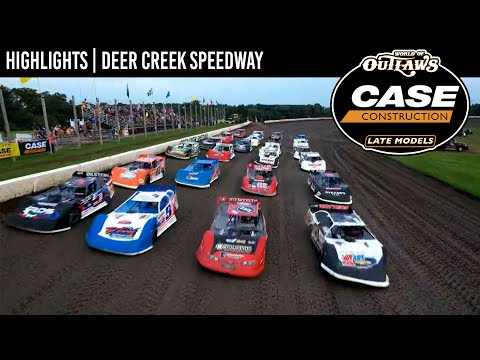 World of Outlaws CASE Late Models | Deer Creek Speedway – Gopher 50 | July 6, 2024 | HIGHLIGHTS - dirt track racing video image