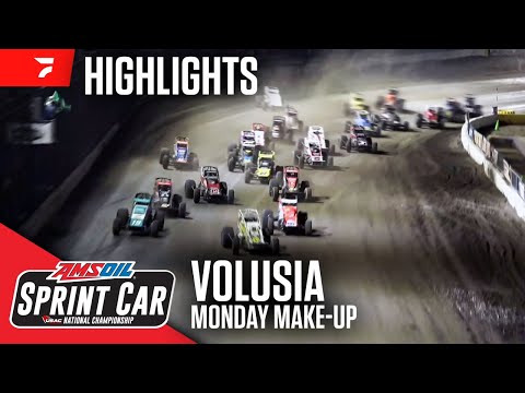 Winter Dirt Games Monday Make-Up | 2024 USAC Sprints at Volusia Speedway Park - dirt track racing video image