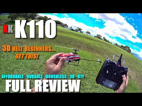 XK K110 Mini Brushless 3D RTF Helicopter - Full Review - [Unboxing, Flight/CRASH Test, Pros & Cons] - UCVQWy-DTLpRqnuA17WZkjRQ