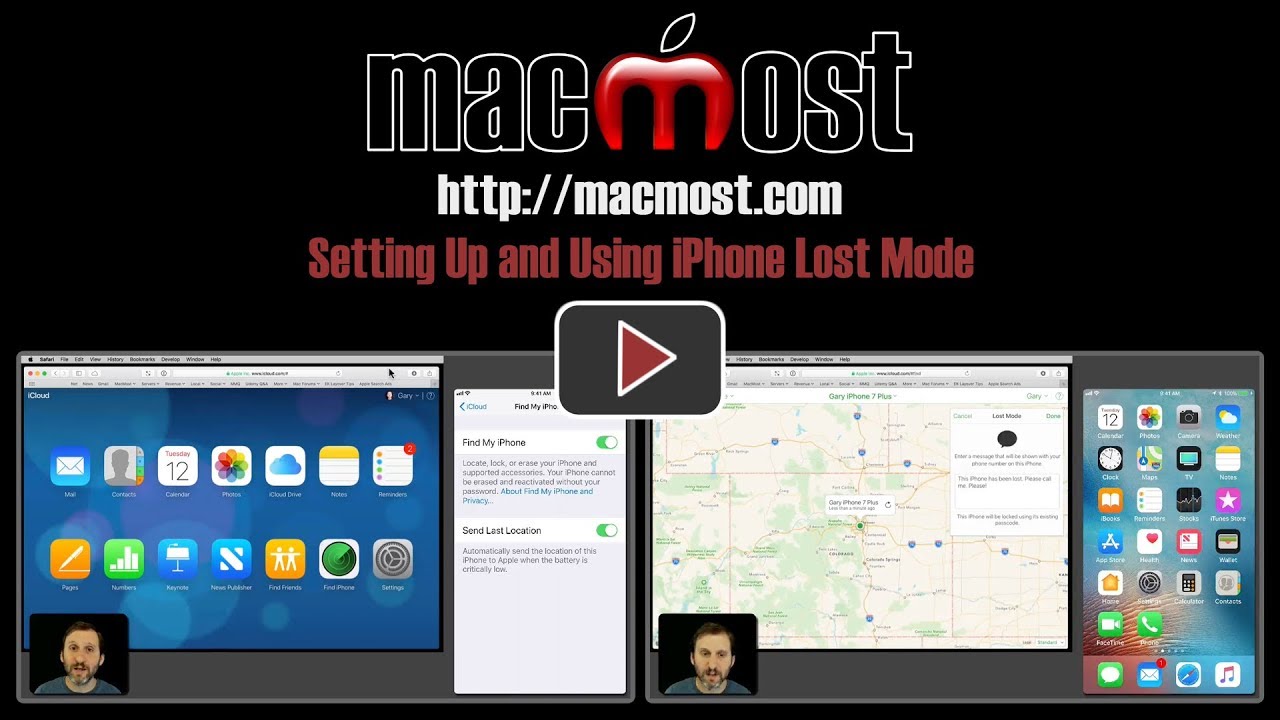 Setting Up and Using iPhone Lost Mode – MacMost