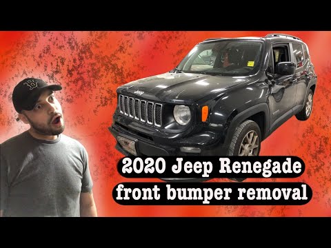 Как правильно снять решетку и передний бампер Jeep Renegade: пошаговая инструкция