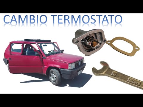 Sostituzione Valvola Termostatica Sulla Fiat Panda Fiat Panda Mk