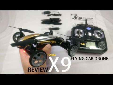 SYMA X9 Flying Car Drone Review - [UnBox, Inspection, Setup] - UCVQWy-DTLpRqnuA17WZkjRQ