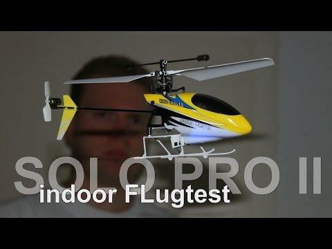 Nine Eagles Solo Pro II 2 Helicopter 2,4 Ghz. Wirklich ein "Singel Blade beginner can hover it!!!!!" - UCNWVhopT5VjgRdDspxW2IYQ