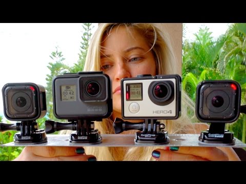 Which one is better? GoPro Comparison! | iJustine - UCey_c7U86mJGz1VJWH5CYPA