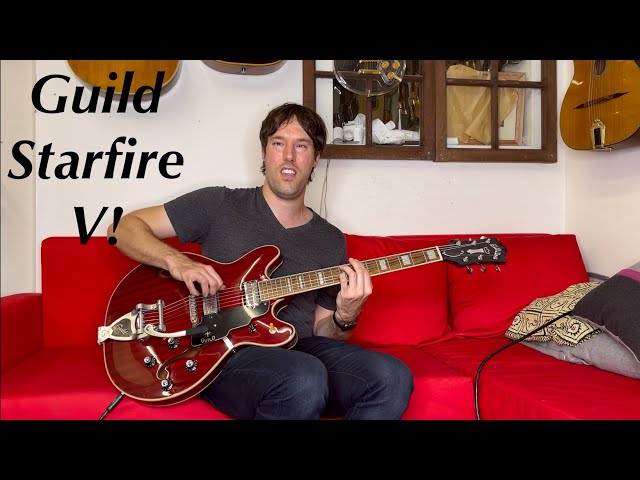 The Guild Starfire V: The Best Psychedelic Rock Guitar?