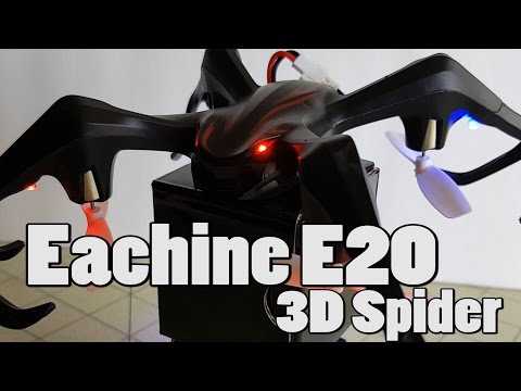 Eachine E20 3D Spider Drone Initial Review - UCnJyFn_66GMfAbz1AW9MqbQ