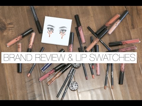 Kylie Cosmetics | Lip Swatches & Mini Reviews - UC8v4vz_n2rys6Yxpj8LuOBA