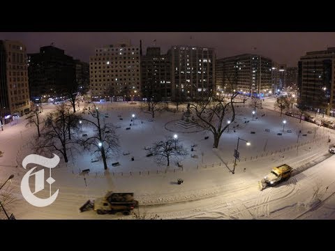 Timelapse Video: Snow Covering Washington, D.C. | 2014 Storm | The New York Times - UCqnbDFdCpuN8CMEg0VuEBqA