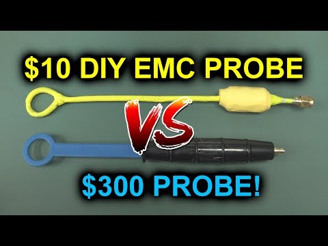 EEVblog #1178 - Build a $10 DIY EMC Probe - UC2DjFE7Xf11URZqWBigcVOQ