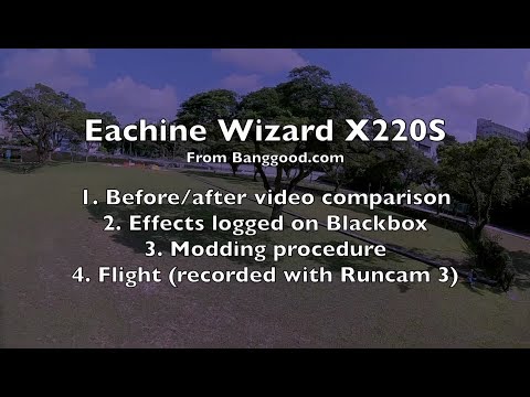 Eachine Wizard X220S - Stability Mod Upgrade (Adding Capacitors)  - Part 3/4 - UCWgbhB7NaamgkTRSqmN3cnw