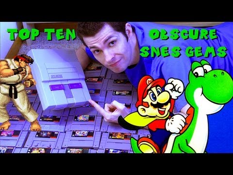 Top 10 Obscure SNES Gems by Mike Matei Super Nintendo - UC0M0rxSz3IF0CsSour1iWmw