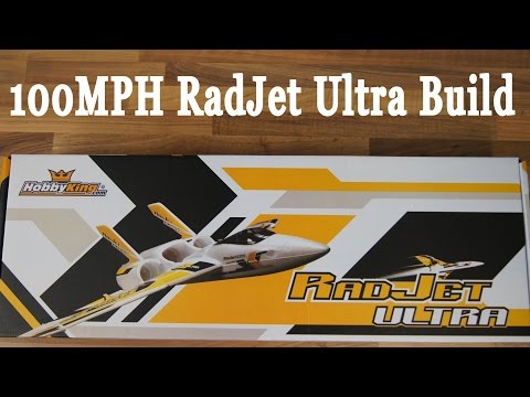 Hobbyking RadJet Ultra 100mph Airplane Build - RCLifeOn - UC873OURVczg_utAk8dXx_Uw