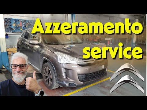 Citroen C4 Aircross: come fare il reset service