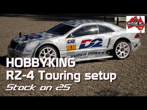 Hobby King RZ4 First run Touring Car Setup - UCOfR0NE5V7IHhMABstt11kA