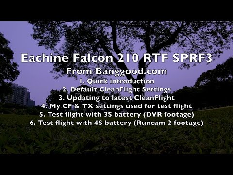 Eachine Falcon 210 RTF SPRF3 Review - Part 1 - UCWgbhB7NaamgkTRSqmN3cnw