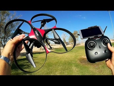 DROCON Traveler UDI U818A Plus HD Anti Shake FPV Camera Drone Flight Test Review - UC90A4JdsSoFm1Okfu0DHTuQ