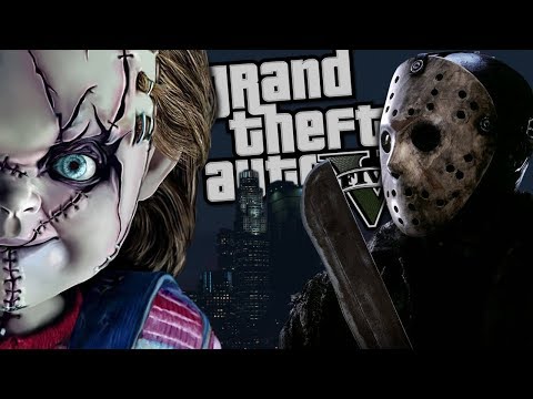 Childs Play "Chucky" VS Jason Voorhees MOD (GTA 5 PC Mods Gameplay) - UCOrd4AWNd6lOgv0UWv84H2g