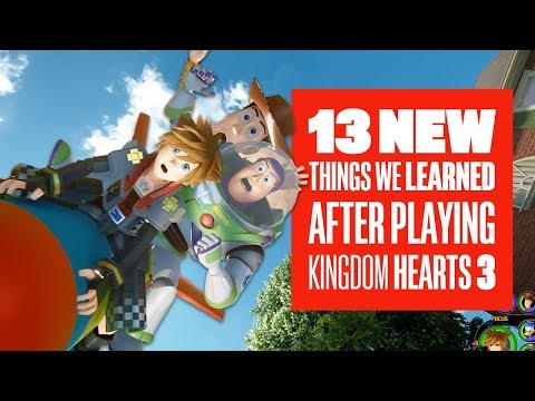 13 Things We Know After Playing Kingdom Hearts 3 - New Kingdom Hearts 3 Gameplay - UCciKycgzURdymx-GRSY2_dA