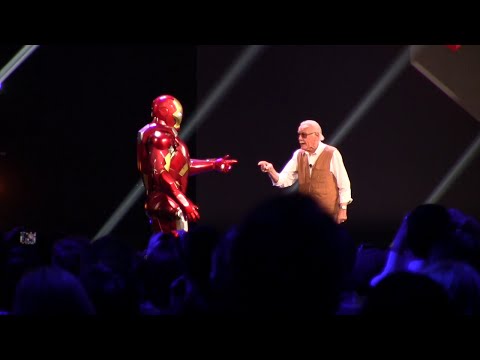 Iron Man Experience presentation with Stan Lee at D23 Expo 2015 - UCFpI4b_m-449cePVasc2_8g