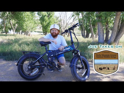 Joe Takes On : Rocky Mountain Arsenal Refuge w/ GOTRAX EBE4 Electric Bike