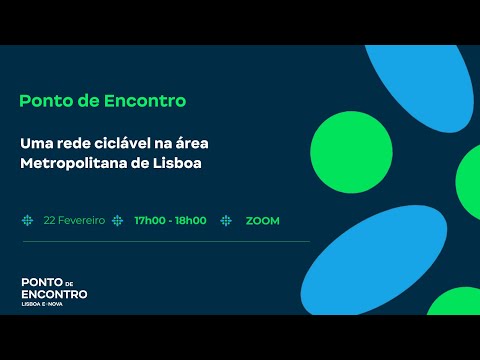 PE - Uma rede ciclável na área Metropolitana de Lisboa