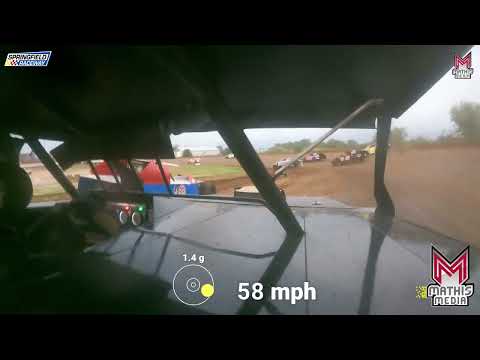 #21k Sam Keller - Midwest Mod - 6-29-2024 Springfield Raceway - In Car Camera - dirt track racing video image