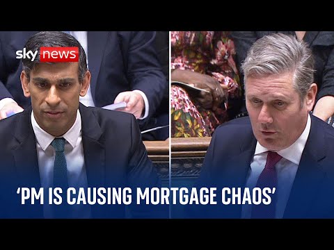 PMQs: Sir Keir Starmer grills Rishi Sunak on the housing crisis