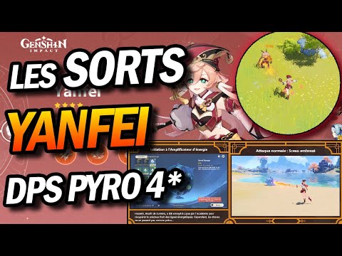 TRAILER YANFEI ! La DPS PYRO 4★! Je l'adore ! Détails des ...