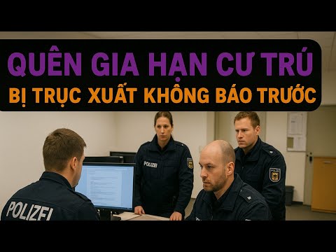 QUÊN GIA HẠN GIẤY CƯ TRÚ – NGƯỜI VIỆT Ở ĐỨC ĐANG ĐỐI MẶT TRỤC XUẤT!