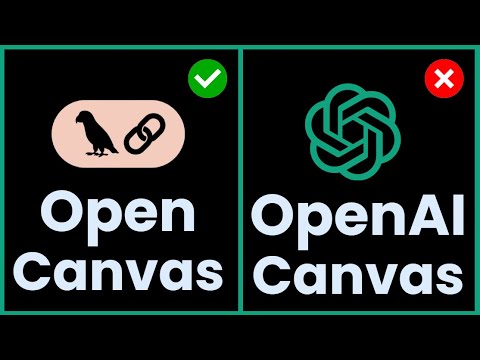 FREE Open Canvas: Open Source OpenAI Canvas Alternative!🤖 AI Coding LangChain Local Or Cloud