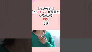 あっストレスが原因だってわかる病気 #ストレス #うつ病