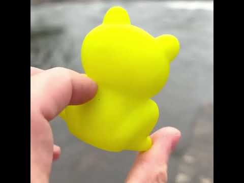 Outdoor Seal, Green Frog Bath Toy Show!