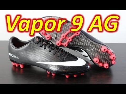 Nike Mercurial Vapor 9 AG Black Pack (Speed Control) - Unboxing + On Feet - UCUU3lMXc6iDrQw4eZen8COQ