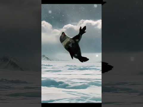 Seal Goes Full Tornado Mode! 🦭🌪️ | Funny Ocean Short