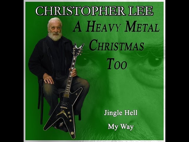 Hey Google, Play Christopher Lee’s Heavy Metal Christmas Music!