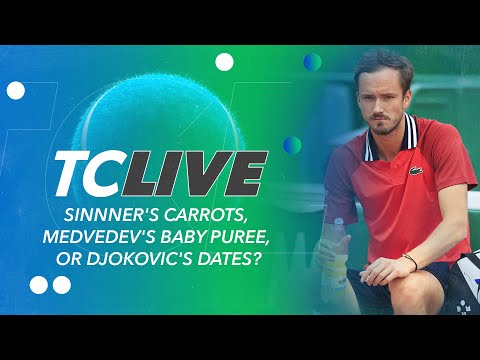 Sinnner's Carrots, Medvedev's Baby Puree, or Djokovic's Dates? | Tennis Chanel Live