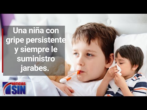 Niña con gripe persistente y le suministro jarabes. ¿Podría hacerle daño esa constante medicación?