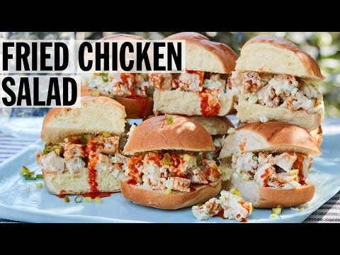 Fried Chicken Salad Sandwiches | Food Network