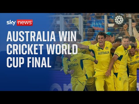 Cricket World Cup: Heartbreak for hosts India as Australia win in final