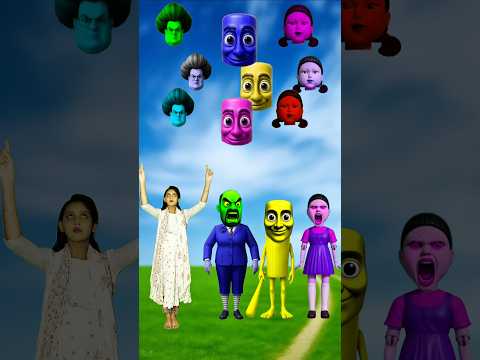 Dancing bhabhi, Nick and Scary Teacher 3D, Dancing Shaur &Me Correct Head Matching #shorts #vfx