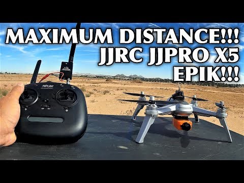 Maximum Distance Test - JJRC JJPRO X5 EPIK RC Quadcopter RTF - UC9l2p3EeqAQxO0e-NaZPCpA