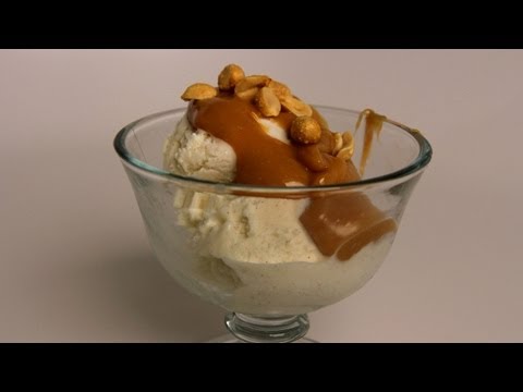 Homemade Peanut Butter Sauce Ice Cream Topping - Laura Vitale - Laura in the Kitchen Ep 341 - UCNbngWUqL2eqRw12yAwcICg