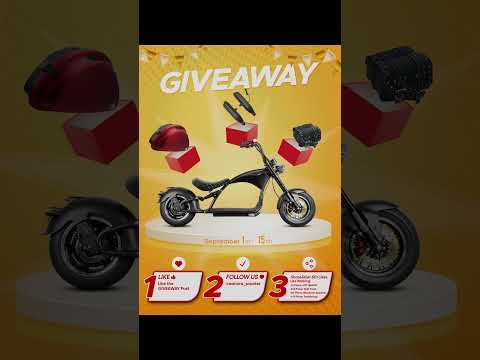 🔥 🔥 🔥 GIVEAWAY!!!🌟🌟🌟 Win a Eahora M1P (2000W 37MPH) for Labor Day !!!  #giveaway #eahora #scooter