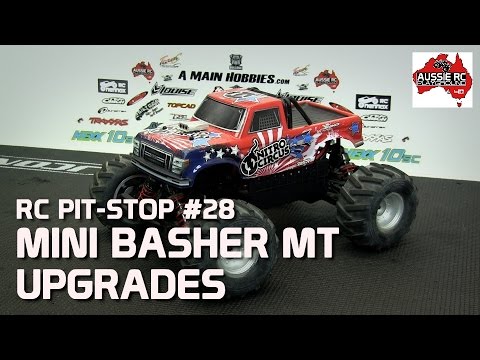 RC Pit-Stop EP28 - Hobby King Mini Basher MT Upgrades - UCOfR0NE5V7IHhMABstt11kA